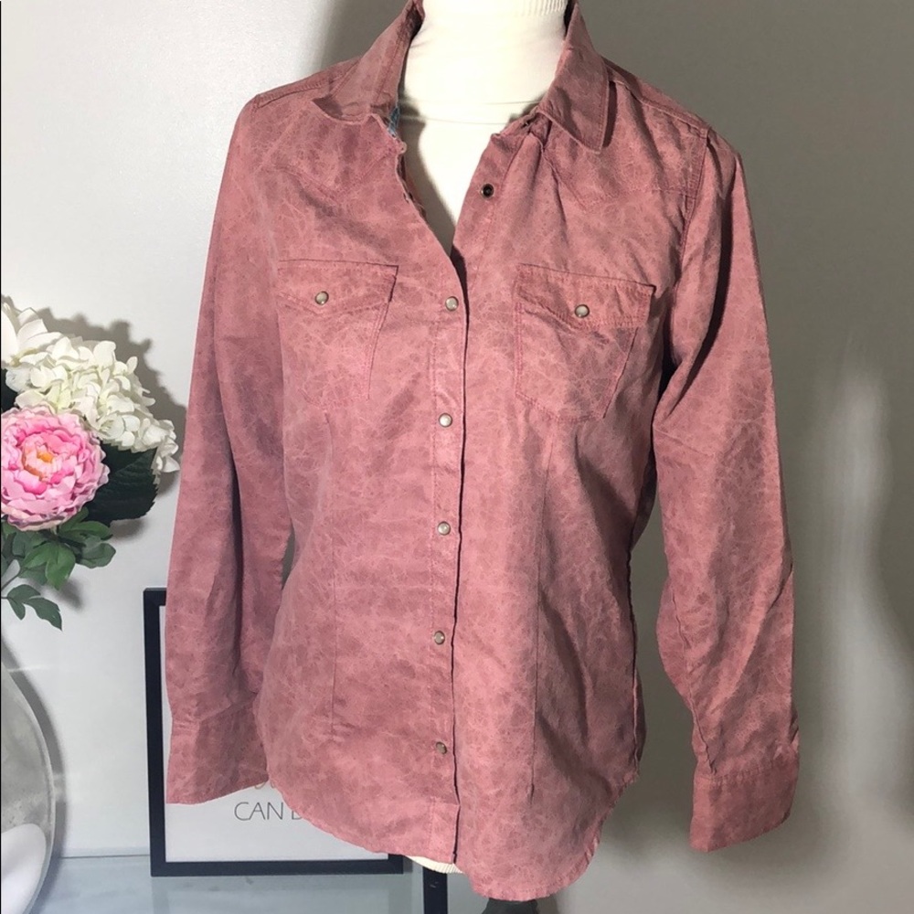 Legacy Falls Women’s Size S Notched Collar Blouse